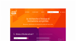 Desktop Screenshot of inscription-ecole.com